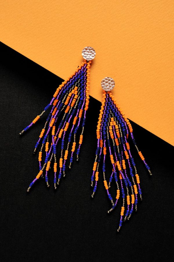 Aretes triangulo morado